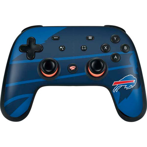 NFL Buffalo Bills Double Vision Google Stadia Controller Skin